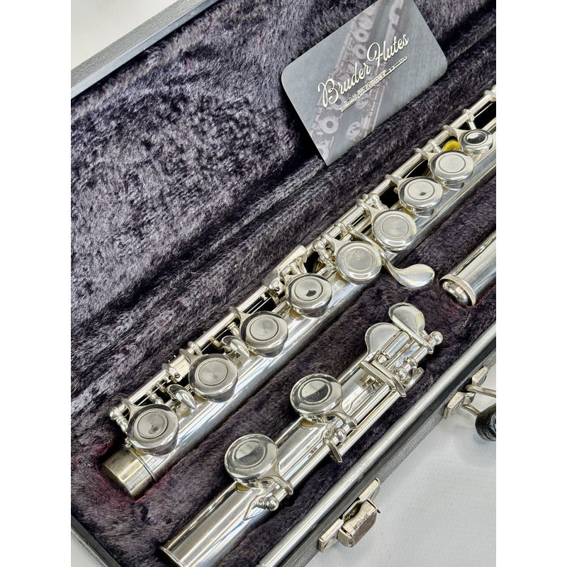 Flauta Transversal Amati Kraslice A F L 201   #96 Prata