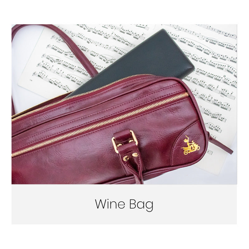 Bag Em Couro Para Flauta Transversal Fluterscooter