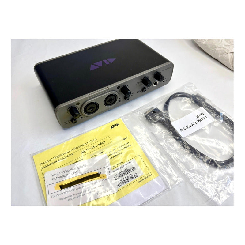 Interface Avid Fast Track Duo / U S A  #34 Prata 127/220v