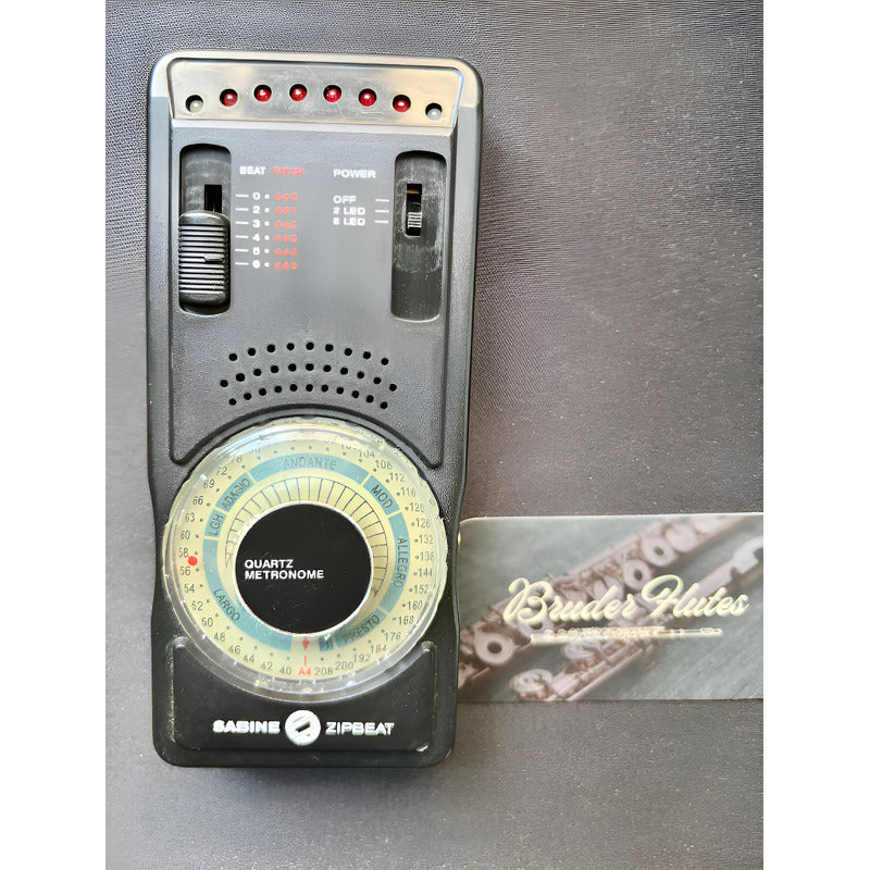 Metrônomo Quartz Analógico Sabine Zipbeat