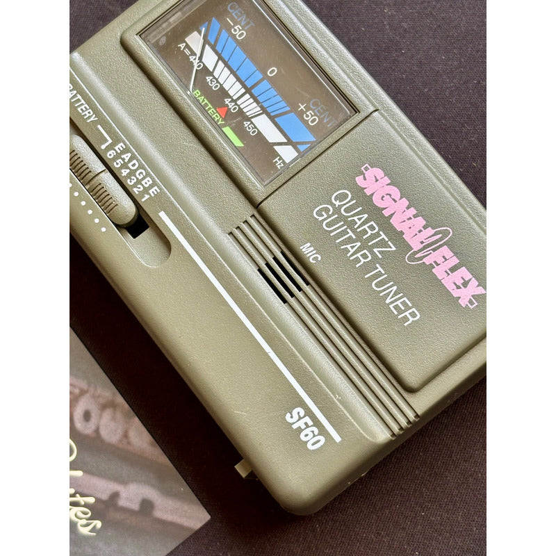 Afinador Signal Flex Sf60 - Made In Korea Preto