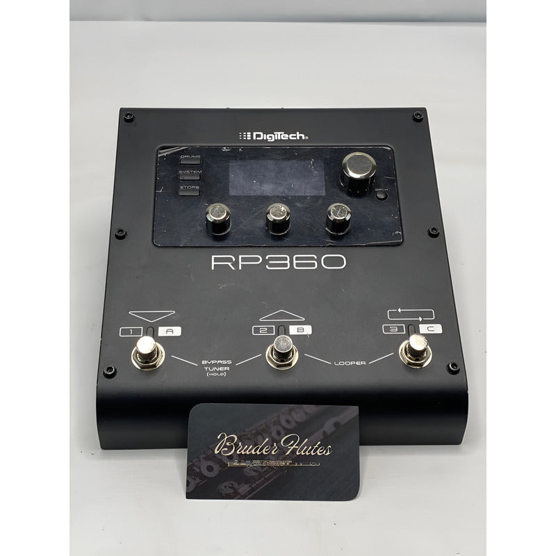 Pedaleira Digitech Rp360 C/ Fonte  / Made In U S A Preto