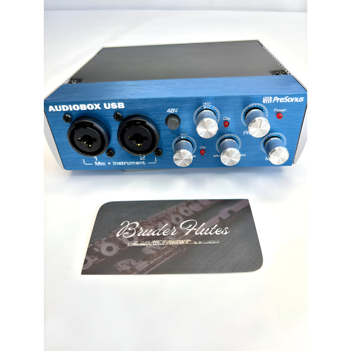 Interface De Áudio Presonus Audiobox Usb / U S A #45 Azul 127/220v