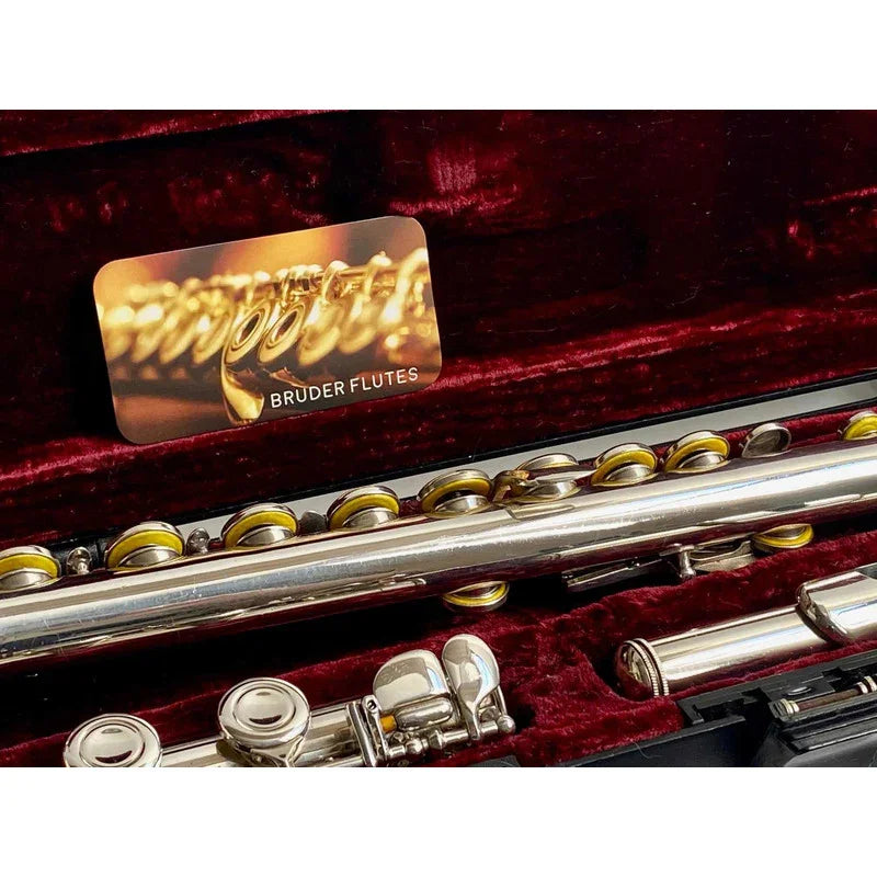 Flauta Transversal Buffet Crampon Akc 228 - England  #6 Prata