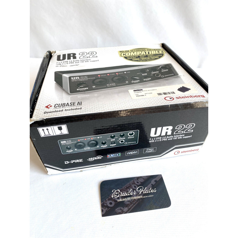 Interface De Áudio Steinberg Ur22  - Manufactured by Yamaha  #063