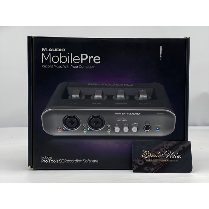 Interface M-audio Mobilepre / U S A #30 Cinza-escuro 5v