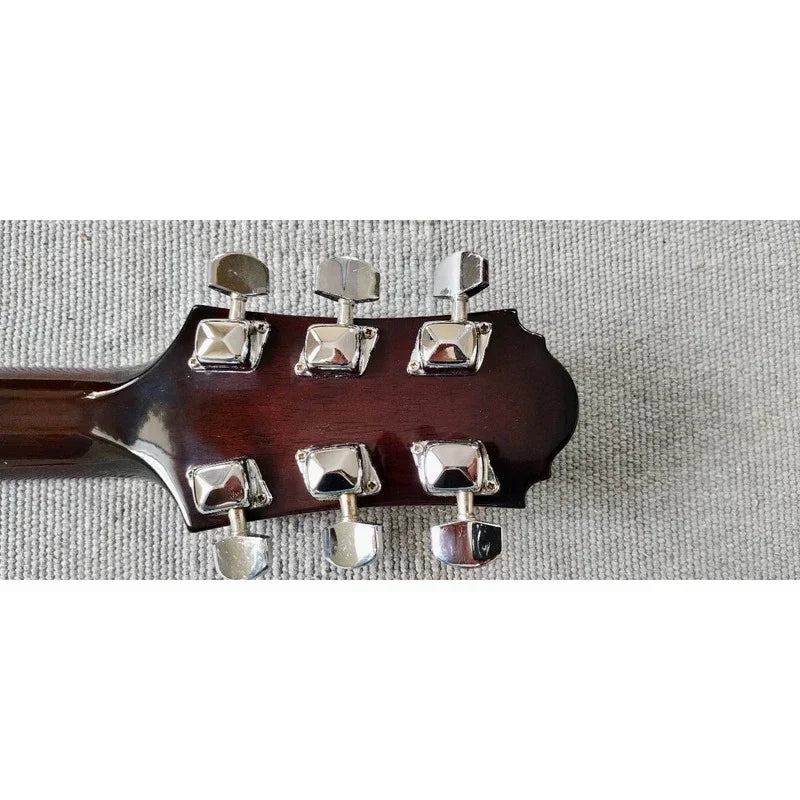 Violao Crafter Eletroacústico Jte98ceq Dbs - Made Korea Marrom-escuro