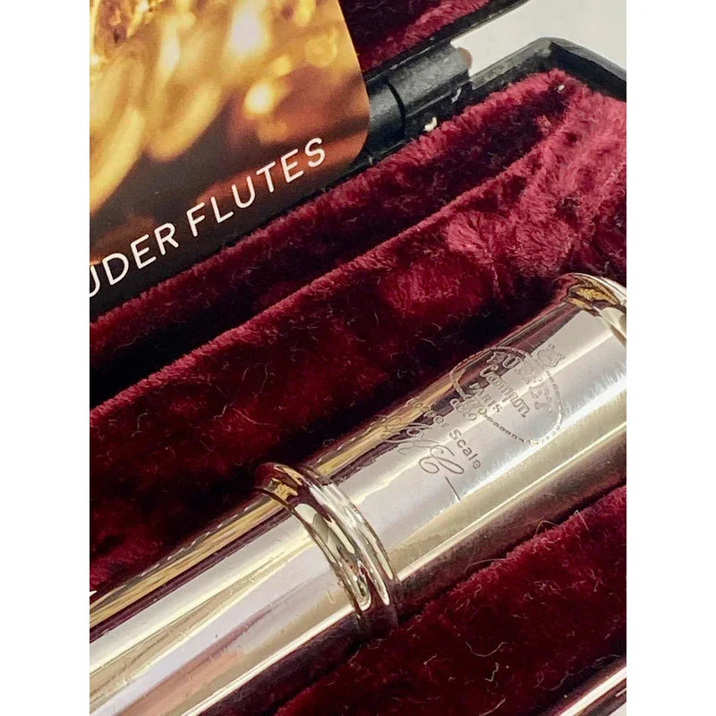 Flauta Transversal Buffet Crampon Akc 228 - England  #6 Prata