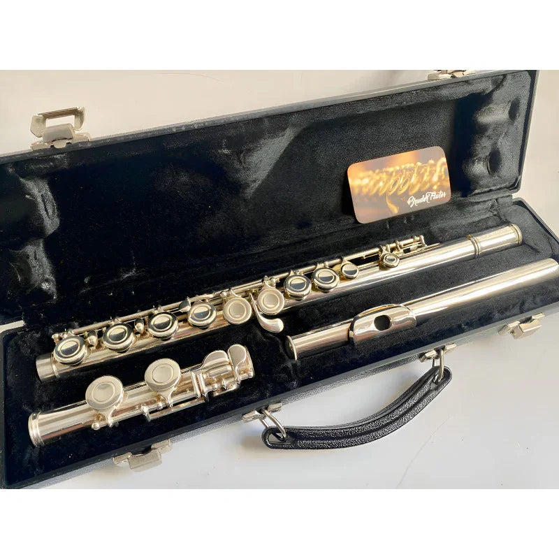 Flauta Transversal Olds Na77sj Ii - Made In U S A #13 Custom Prata