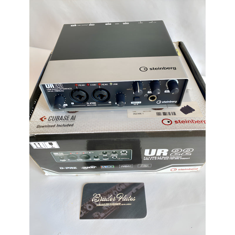 Interface De Áudio Steinberg Ur22  - Manufactured by Yamaha  #063