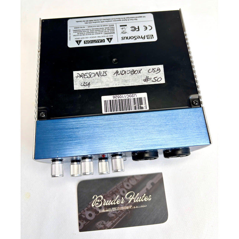 Interface De Áudio Presonus Audiobox Usb - Made In Usa #50