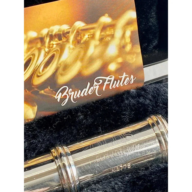 Flauta Transversal Olds Na77 S-  Made In U S A #17 Prata