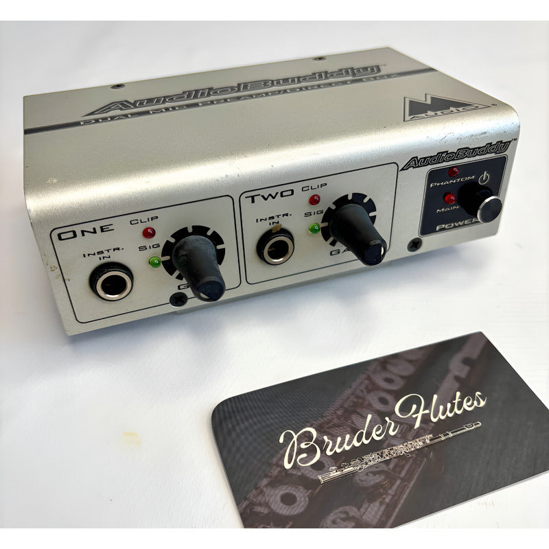Pré Amplificador De Microfone M-audio Audiobuddy / Made in Usa #56