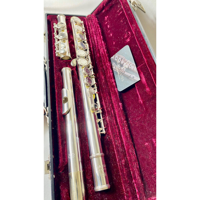 Flauta Transv Eastman By Haynes - Efl 210 Riser Em Prata #6 Prata