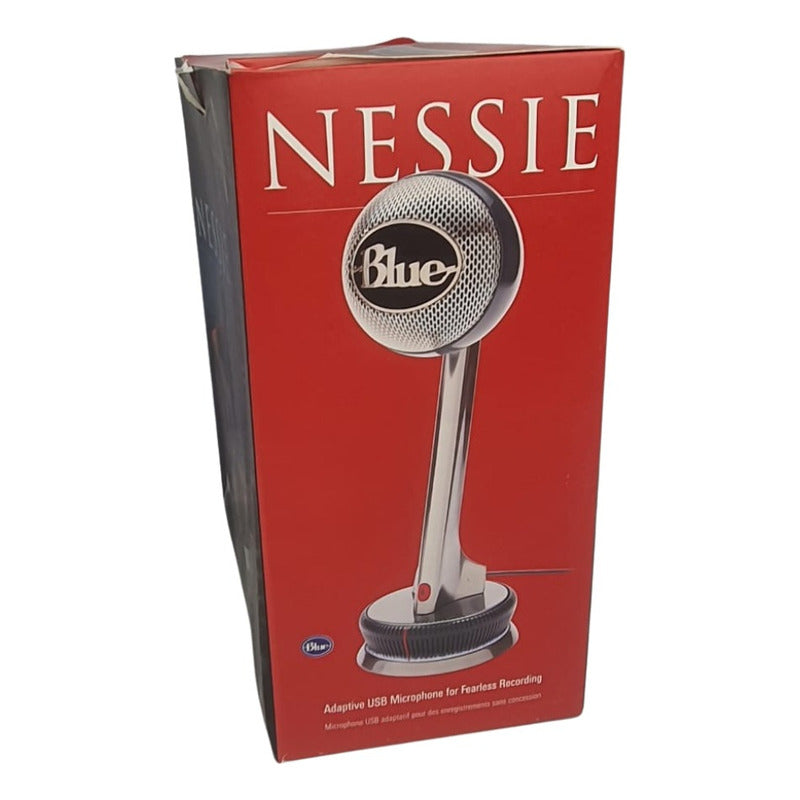 Microfone Blue Nessie - Novo Na Caixa - Usa Prateado
