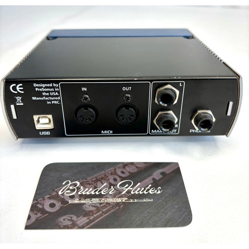 Interface De Áudio Presonus Audiobox Usb - Made In Usa #50