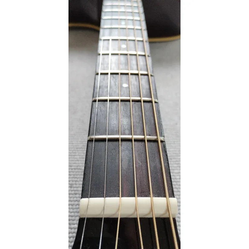 Violao Crafter Eletroacústico Jte98ceq Dbs - Made Korea Marrom-escuro