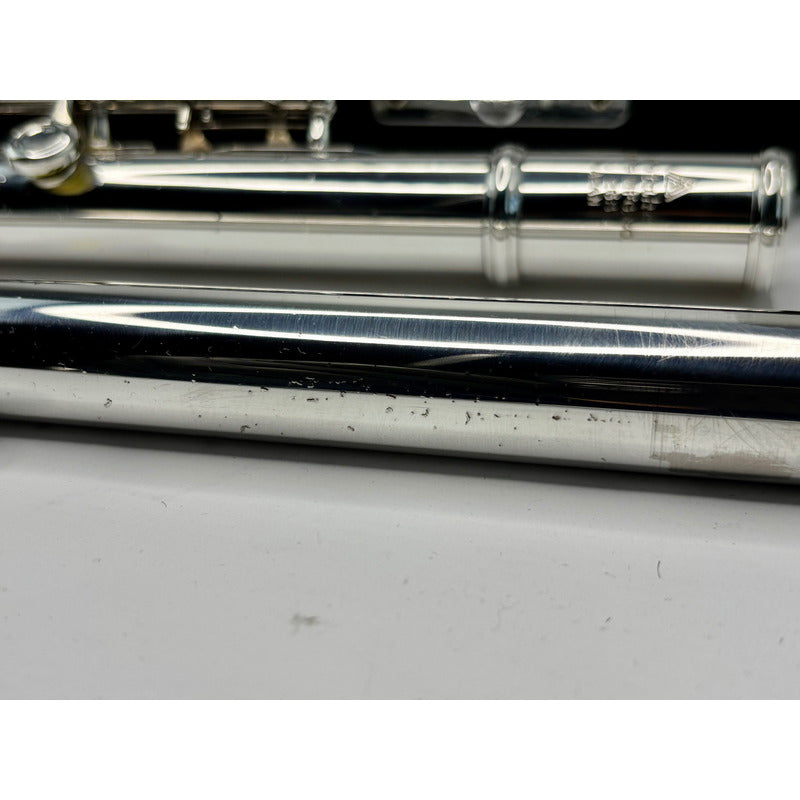 Flauta Transv Kotake K25s Japan / P Lábio + Riser Prata #79 Prata