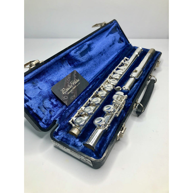 Flauta Transversal Artley 17-0    Made In Usa  #49 Níquel