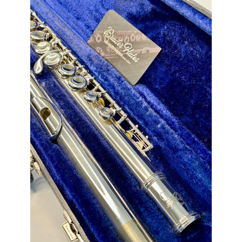 Flauta Transversal Etude - St - Made Usa #85 Prata