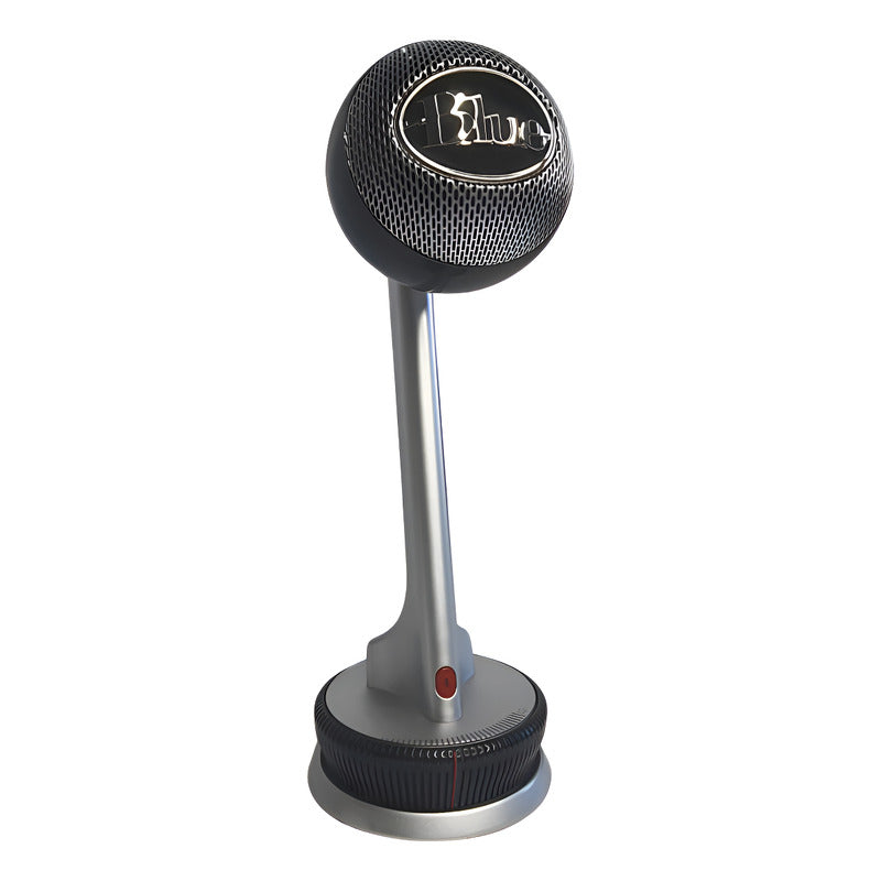 Microfone Blue Nessie - Novo Na Caixa - Usa Prateado