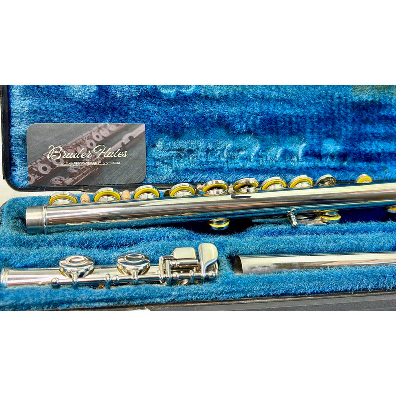 Flauta Transversal Yamaha 21 N - Made In Japan  #90 Níquel