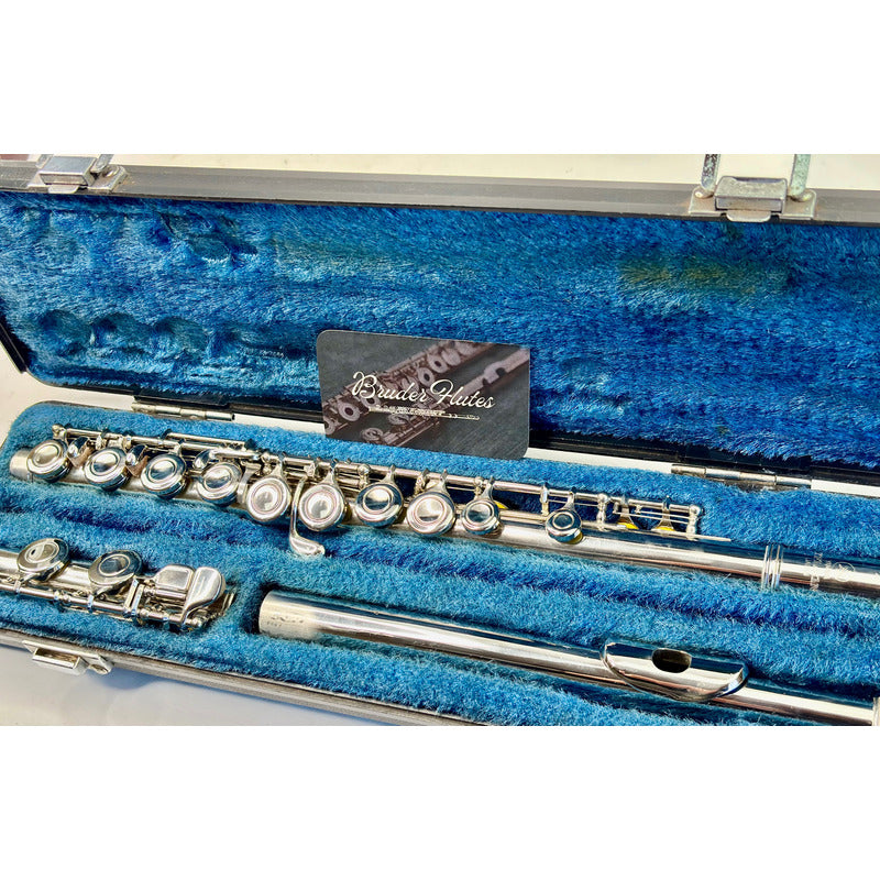 Flauta Transversal Yamaha 21 N - Made In Japan  #90 Níquel