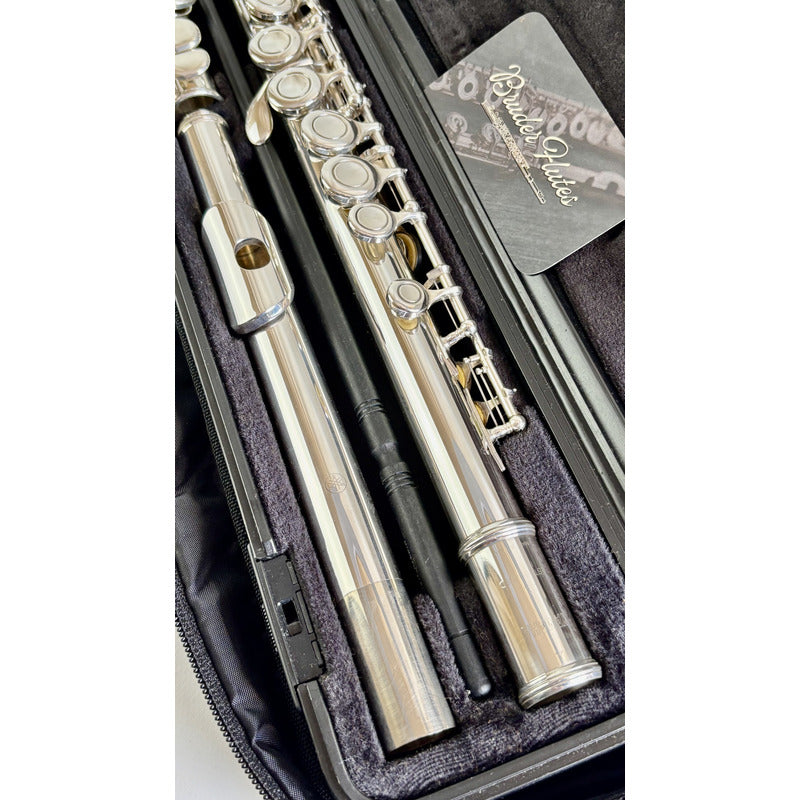 Flauta Transversal Yamaha 221 Silver / Made Japan  #122 Prata