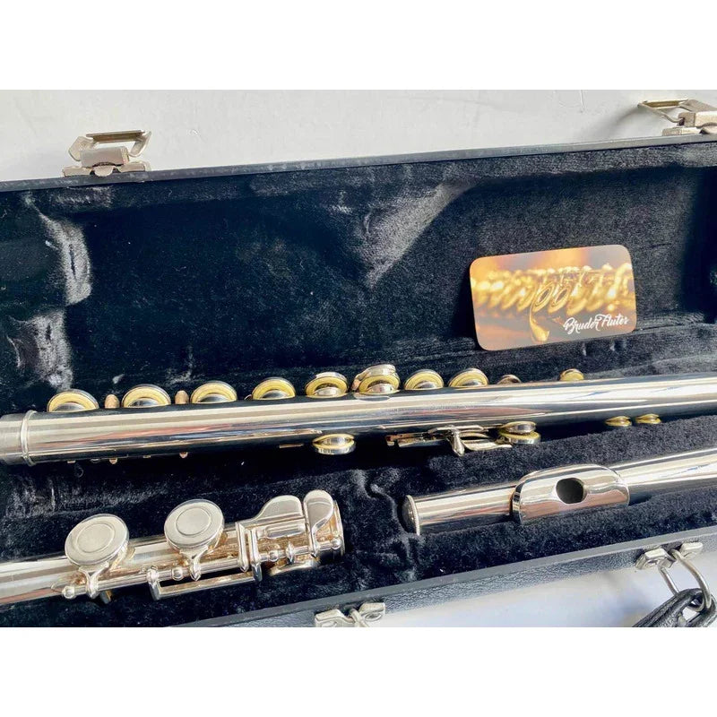 Flauta Transversal Olds Na77sj Ii - Made In U S A #13 Custom Prata