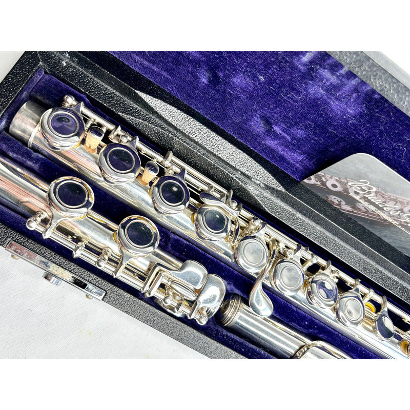 Flauta Transversal Sun Haruno Flutes / Japan / Mi Mec #75 Prata