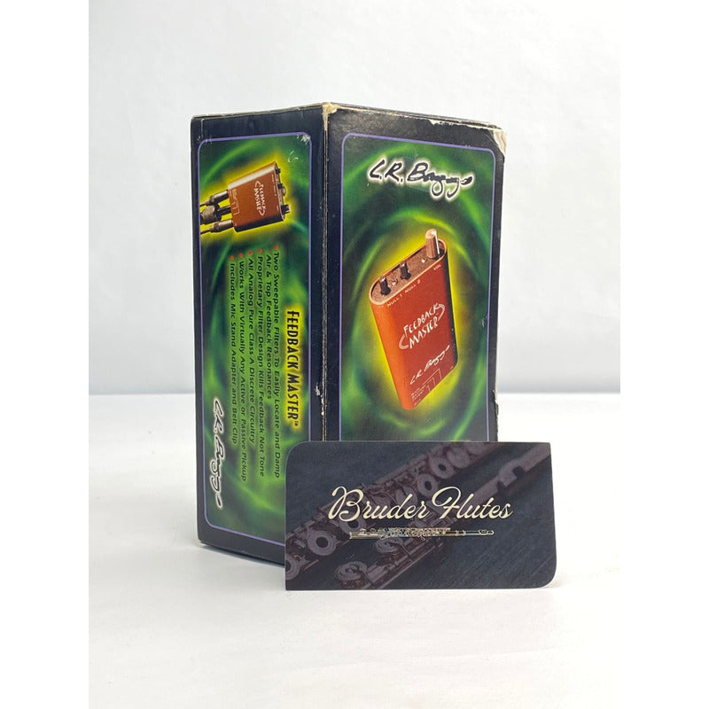 Lr Baggs Pré Amp - Feedback Master - Made In Usa Marrom