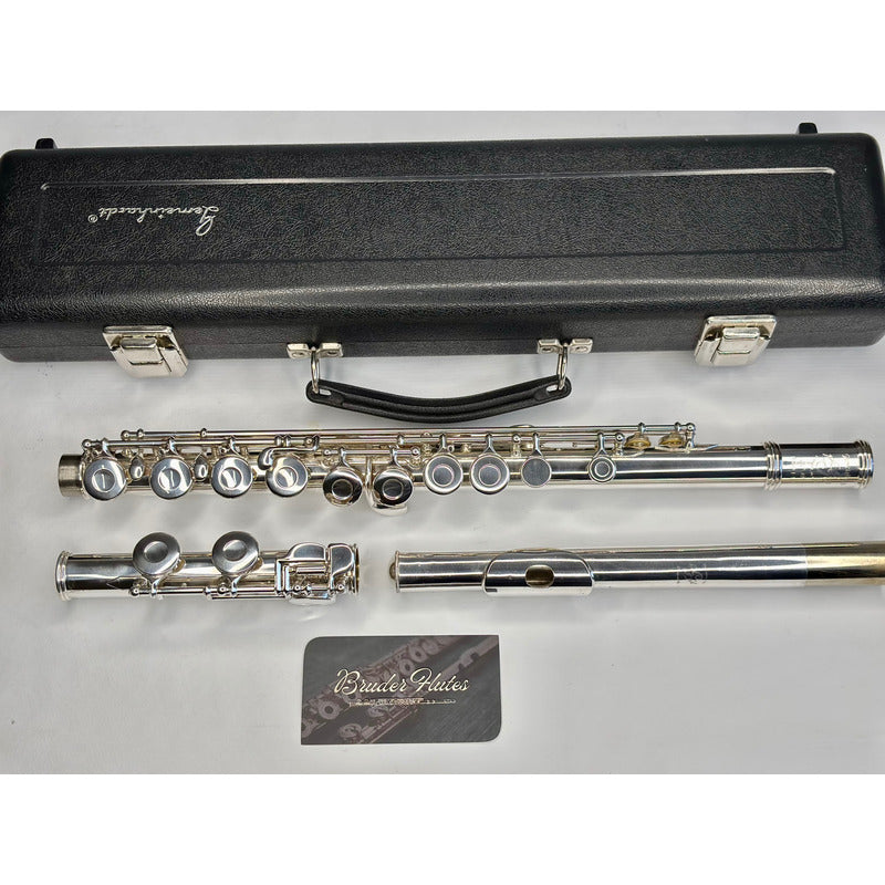 Flauta Transversal Gemeinhardt 22 S P / Made In Usa #67 Prata