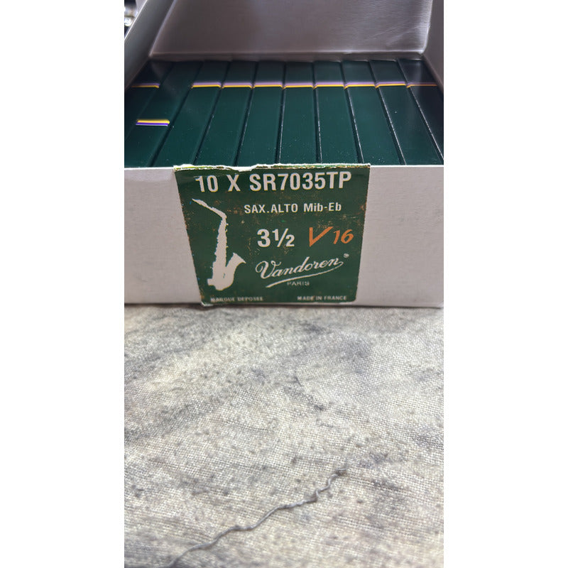 Palheta Vandorem V16 3 1/2 Saxofone Alto