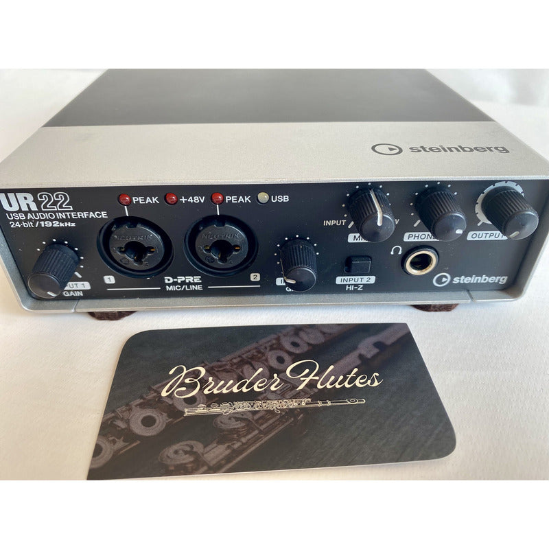 Interface De Áudio Steinberg Ur22  - Manufactured by Yamaha  #063