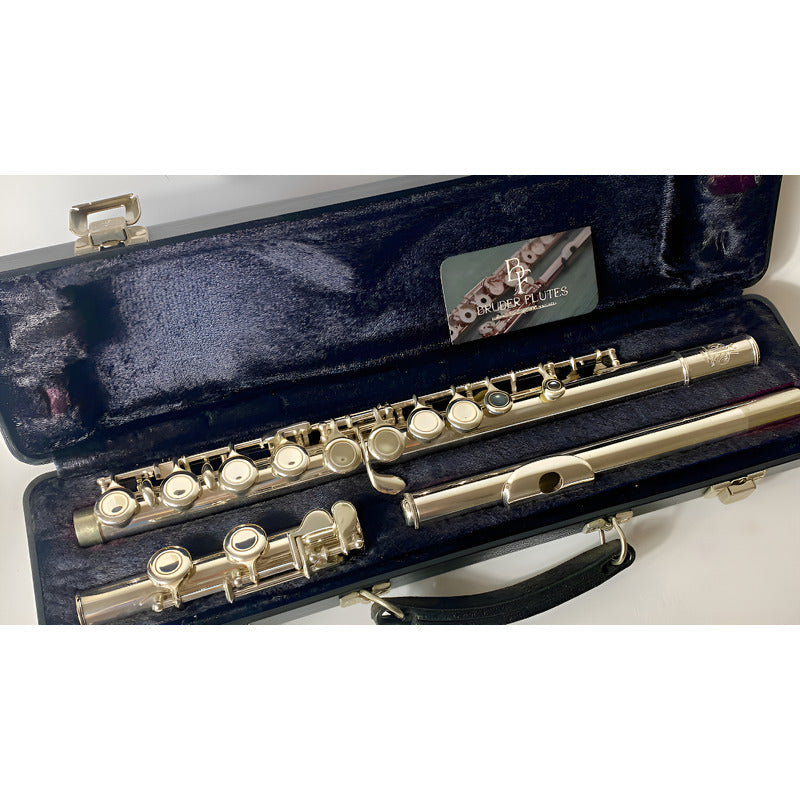 Flauta Transversal Amati Kraslice A F L 201   #10 Prata