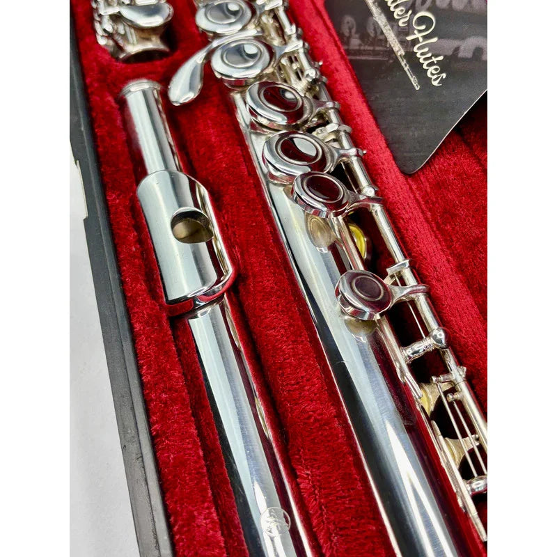 Flauta Transversal Yamaha Advantage 200 Ad - Made Indone #76 Prata