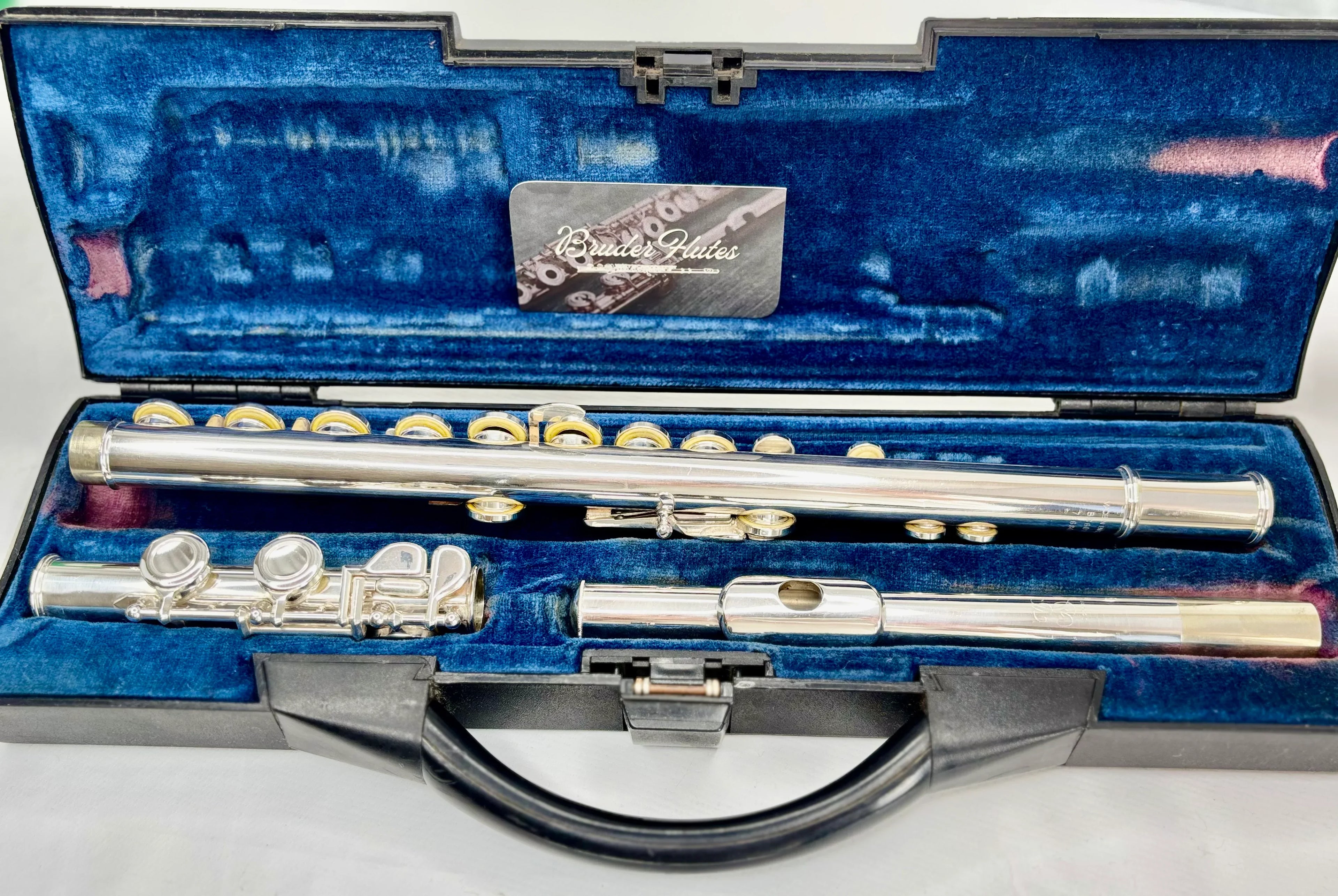 Flauta Transversal Buffet Crampon Bc6010 - Made England  #98 Prata