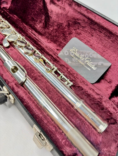 Flauta Transversal Armstrong 104 Made In Usa #132 Prateado