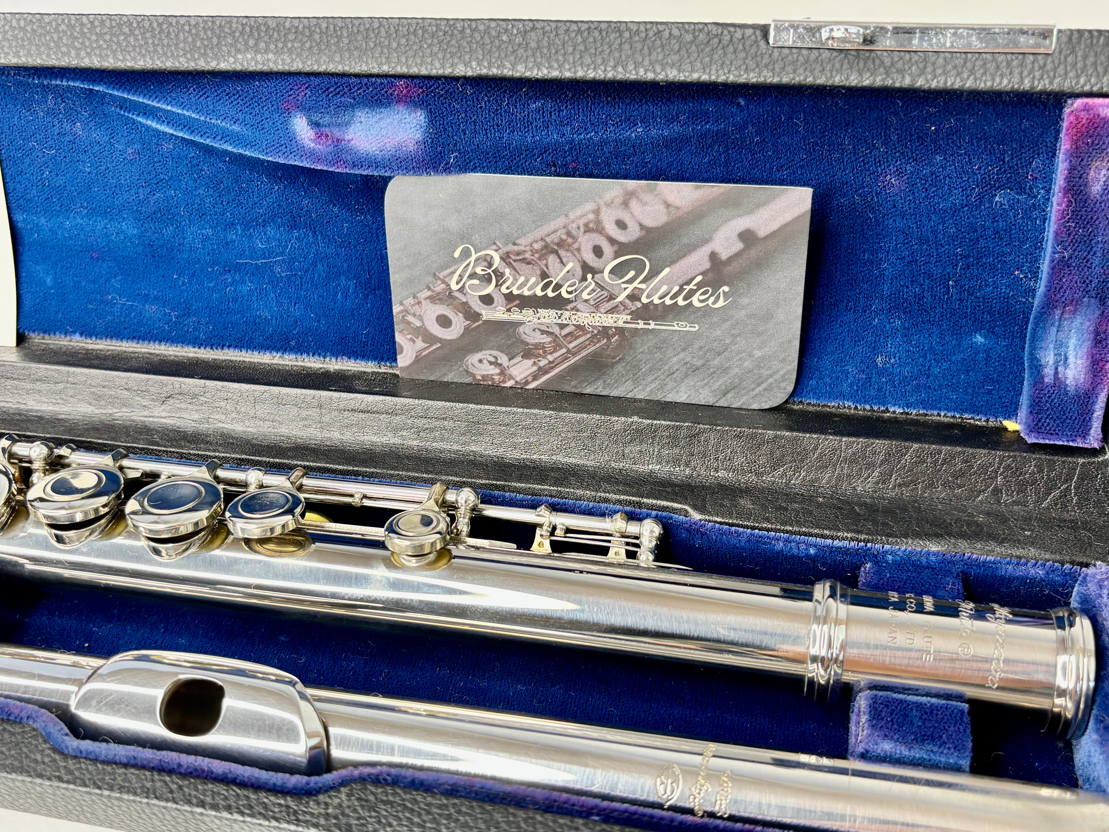 Flauta Transversal Miyazawa MS-95 Bocal em Prata Maciça - Made In Japan  #145