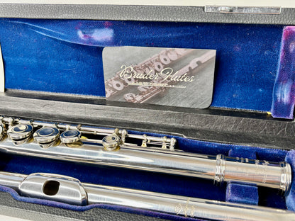 Flauta Transversal Miyazawa MS-95 Bocal em Prata Maciça - Made In Japan  #145