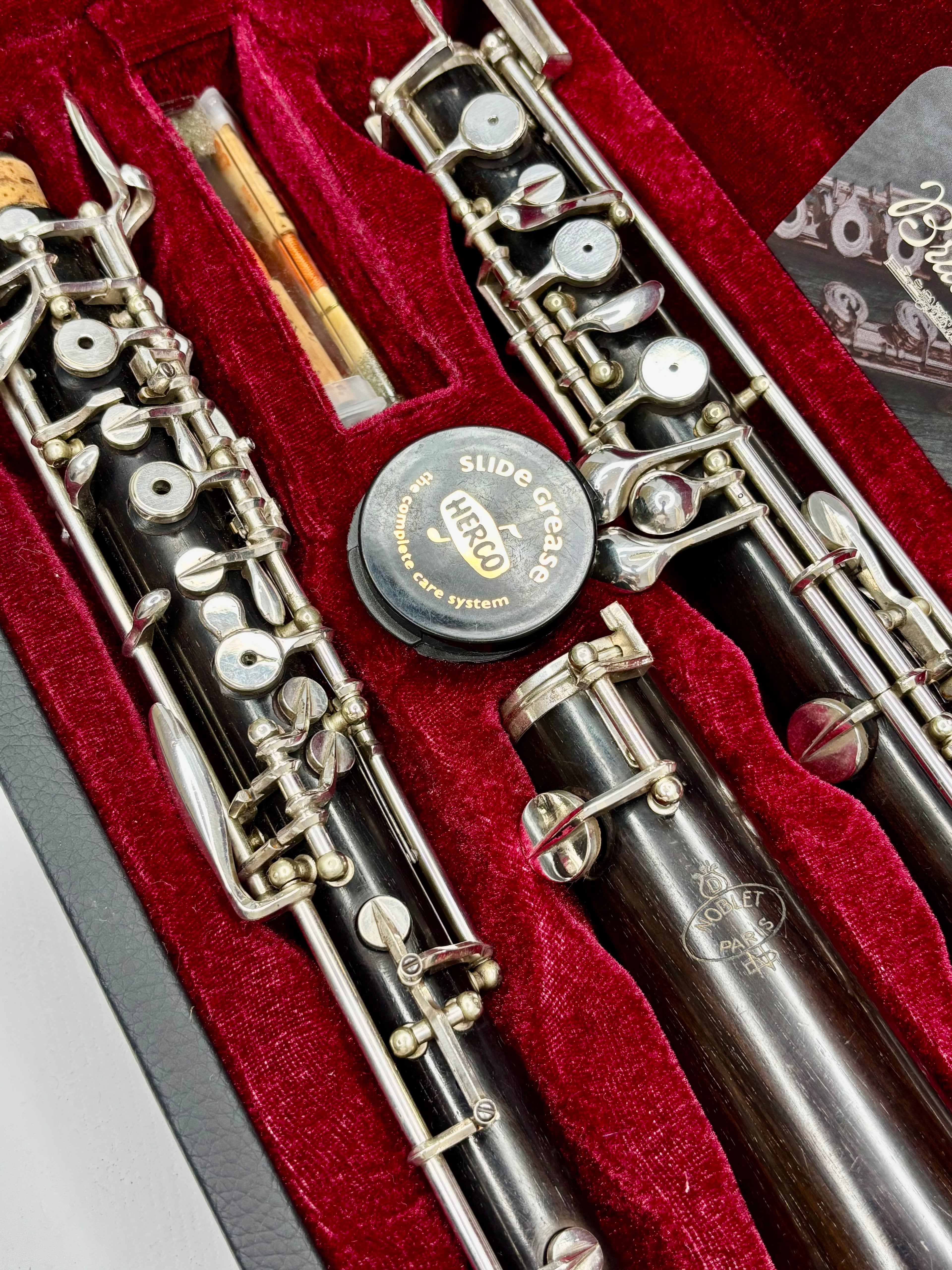 Oboe Noblet Paris - Ébano - Made In France #75 Marrom-escuro