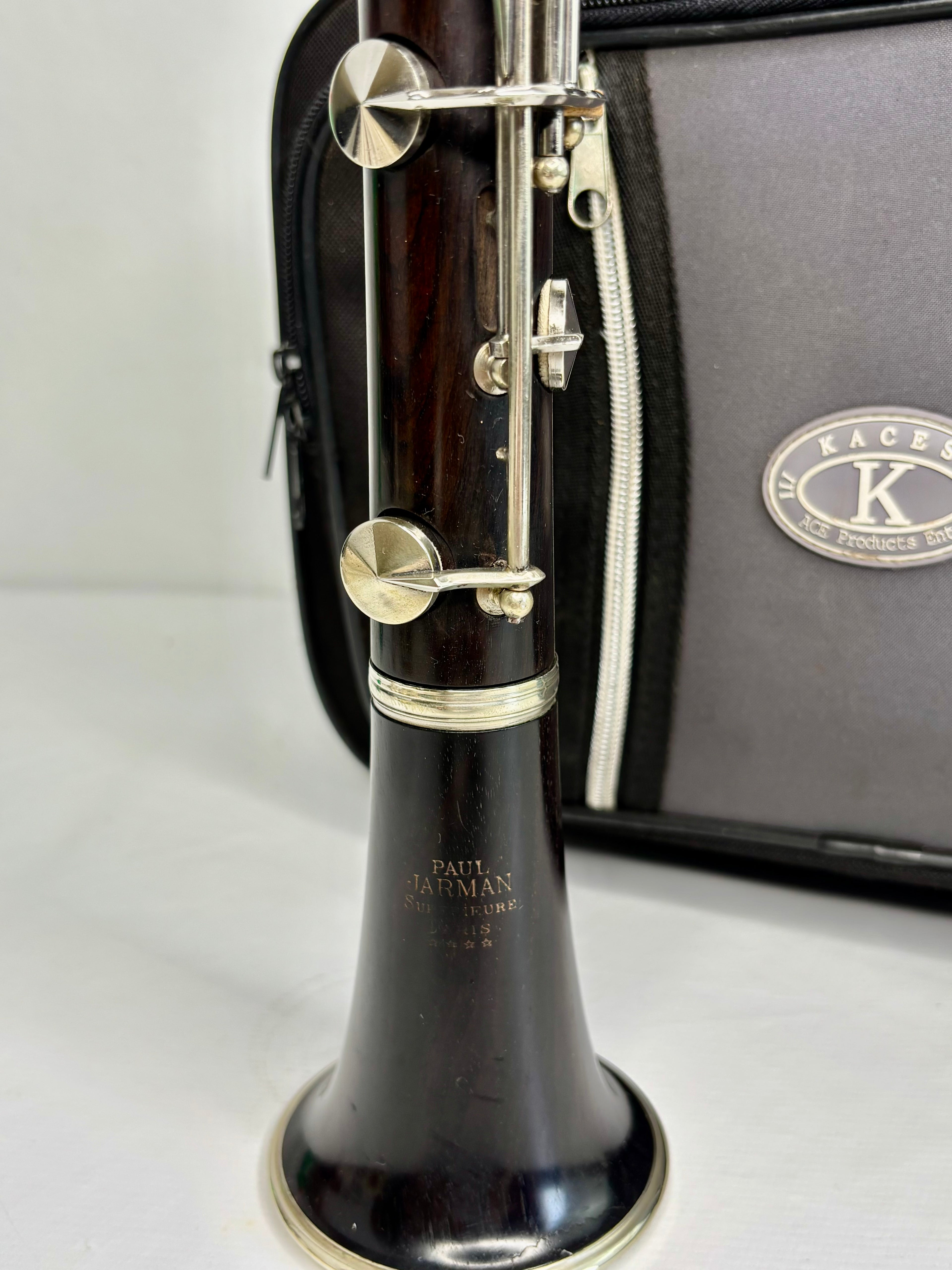 Clarinete Paul Jarman - Madeira De Ébano - Made In Frace #68 Marrom-escuro