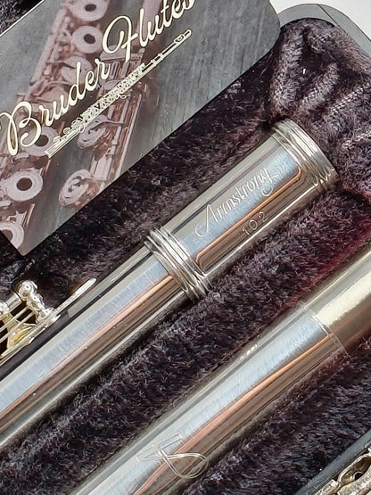 Flauta Transversal Armstrong 102 - Made In Usa #99 Prata
