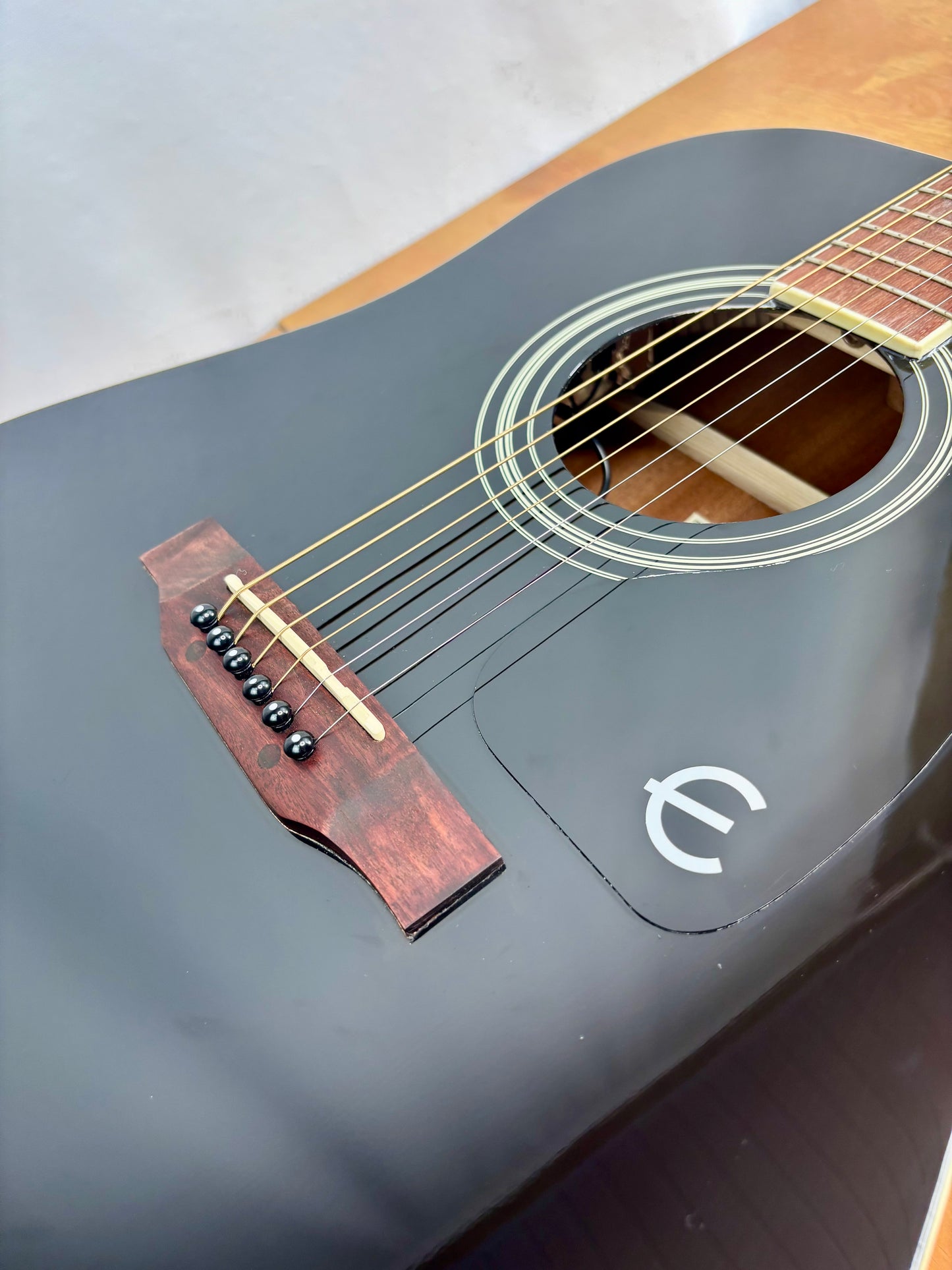 Violão EpiPhone FT-100 EB - Eletroacústico - Flat Top Tampo Maciço - Limited Edition - Pré Amplif. Fishman 4 #61