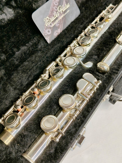 Flauta Transversal Selmer Bundy - Prateada #132 Prata