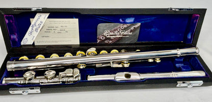 Flauta Transversal Miyazawa MS-95 Bocal em Prata Maciça - Made In Japan  #145
