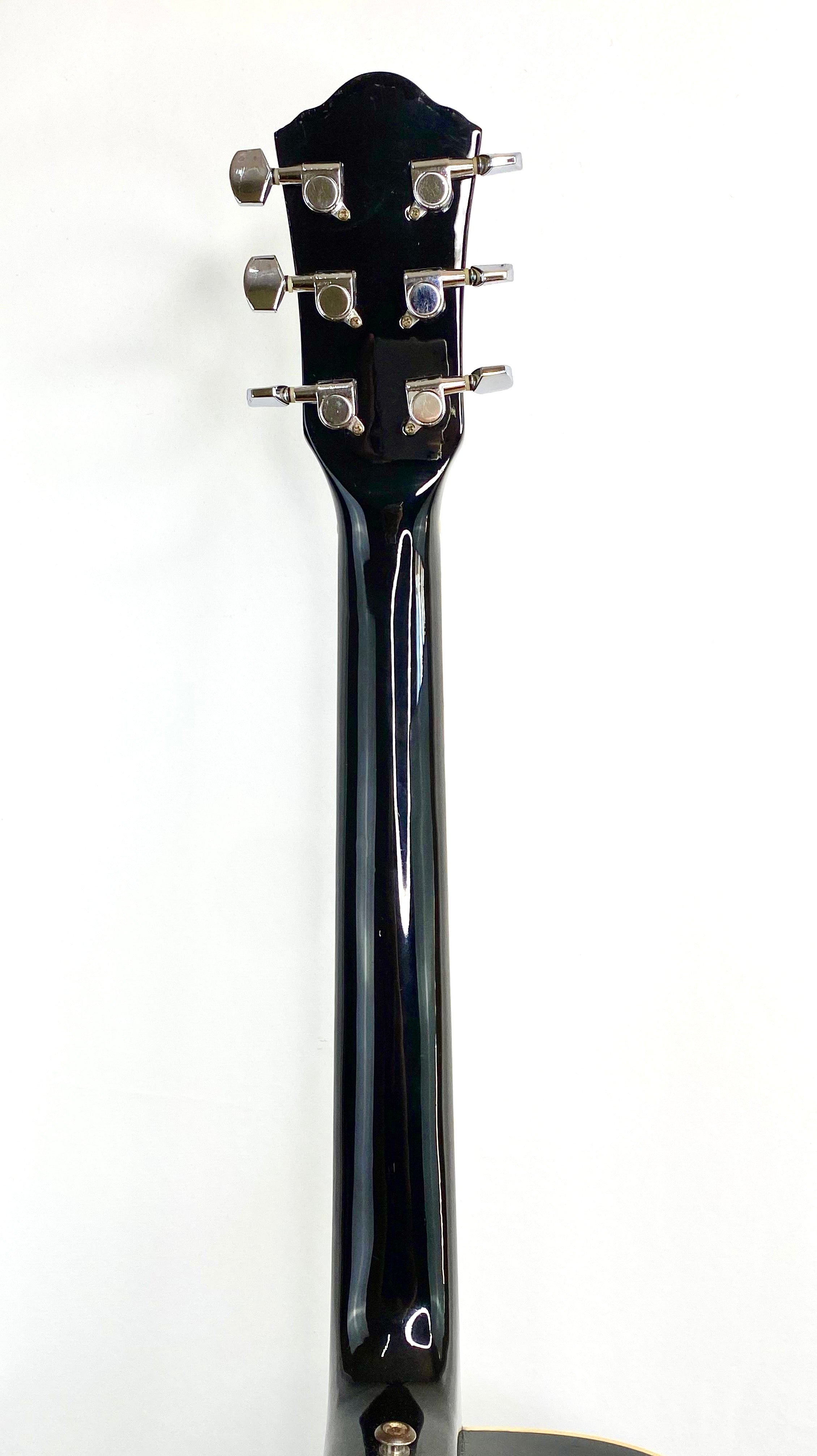 Violão Shelter Custon Hand Made - Eletroacústico - Usa #60 Preto Destro Pau-rosa