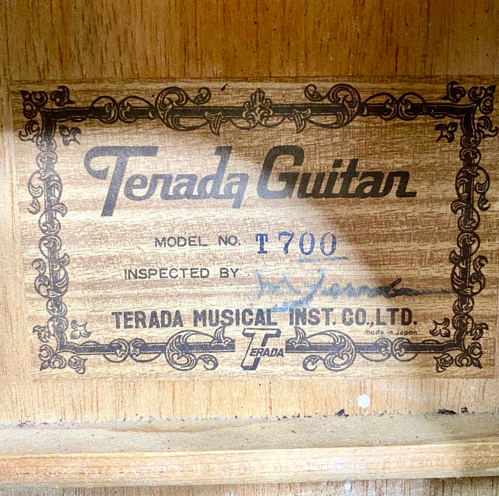 Violão Terada T700 - Acústico - Made In Japan #62