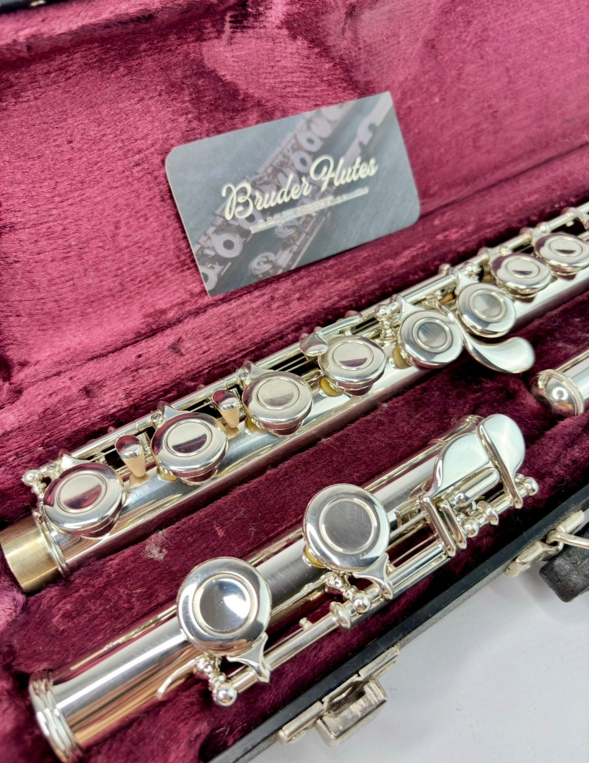 Flauta Transversal Armstrong 104 Made In Usa #132 Prateado