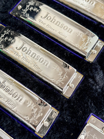 Kit De Gaitas Blues King Johnson - 12 Tonalidades  #74